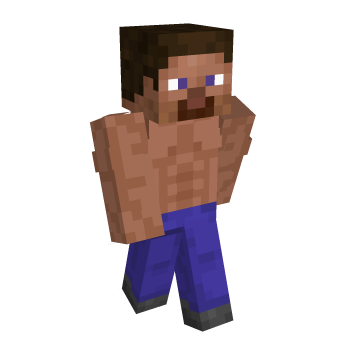 Classic Steve Minecraft Skin