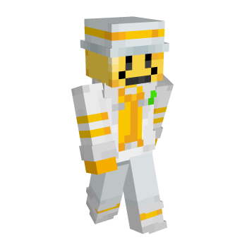 Captain Hat Yellow Minecraft Skin