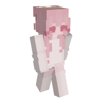 Cute Pink Minecraft Skin