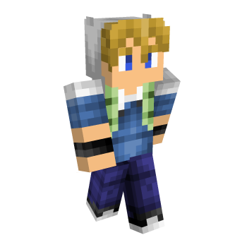 Teenager Gamer Minecraft Skin