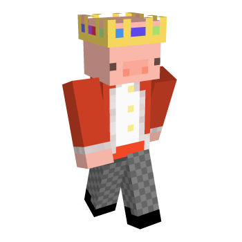 Technoblade Pig Minecraft Skin