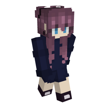 Cute Curly Minecraft Skin
