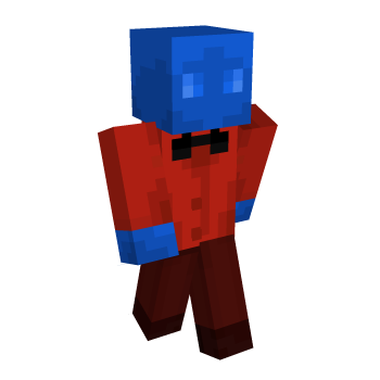 Water Bowtie Minecraft Skin