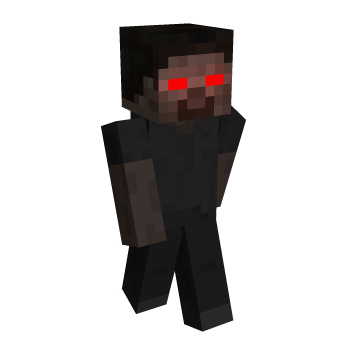 Red Red Eyes Minecraft Skin