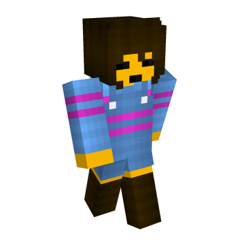 Undertale Frisk Minecraft Skin