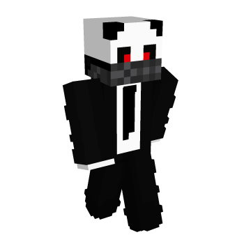 Suit Panda Minecraft Skin
