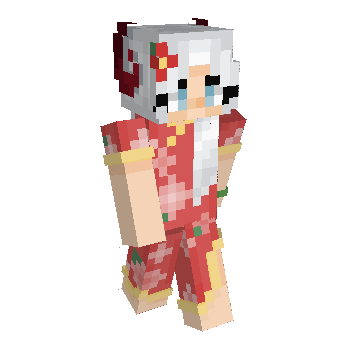minecraft red dress Red Dress GF with Heels Minecraft Skin