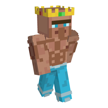 Villager King Minecraft Skin