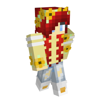 Yellow Redhead Minecraft Skin