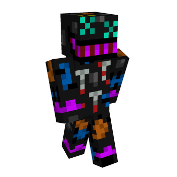 Edgy Dark Minecraft Skin
