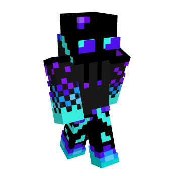 Neon Power Minecraft Skin
