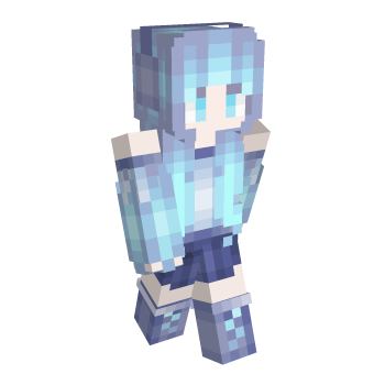 Fire Kawaii Minecraft Skin