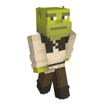 Shrek Green Minecraft Skin