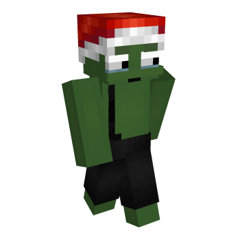 Santa Hat Overalls Minecraft Skin