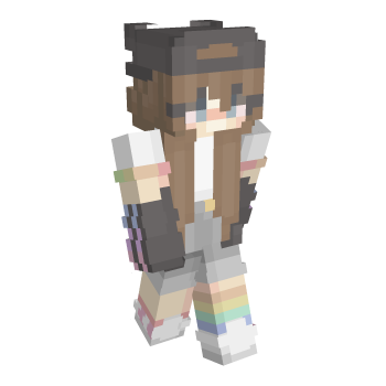 Backwards Cute Minecraft Skin