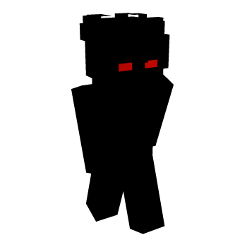Black Mysterious Minecraft Skin
