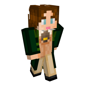 Hair Blue Eyes Minecraft Skin