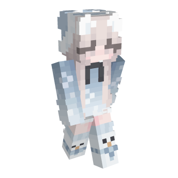 Girl Egirl Minecraft Skin