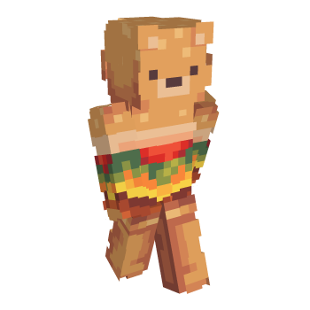 Burger Bear Minecraft Skin - Laby