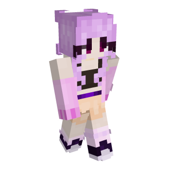 Skirt Pink Minecraft Skin