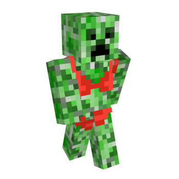 Bikini Creeper Minecraft Skin