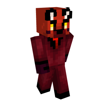 Wolf Red Minecraft Skin