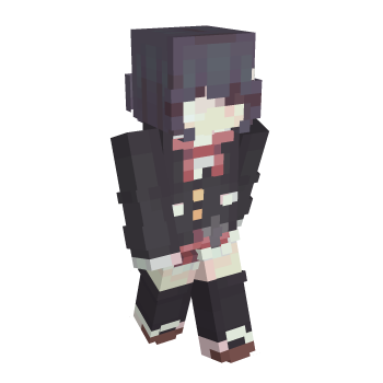 Anime Eyepatch Minecraft Skin