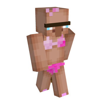 Summer Bikini Minecraft Skin