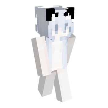 Girl Catgirl Minecraft Skin
