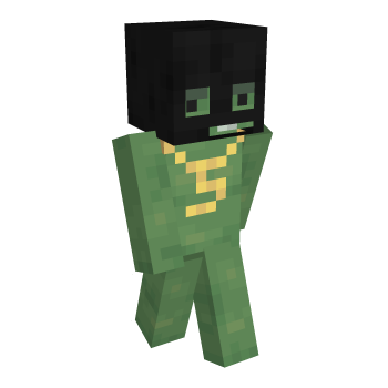 Fortnite Green Minecraft Skin