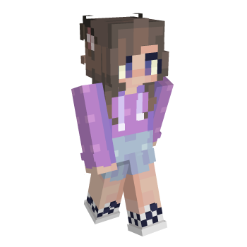 Skirt Ears Minecraft Skin
