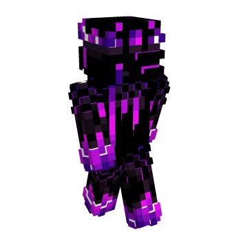 Dark Enderman Minecraft Skin