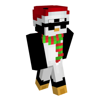 Pinguin Christmas Minecraft Skin