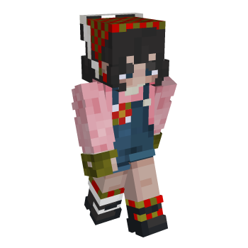 Bandana Pink Minecraft Skin
