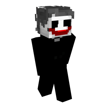 Joker Black Suit Minecraft Skin