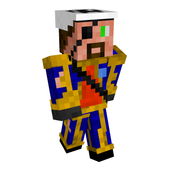 Eyepatch Pirate Minecraft Skin