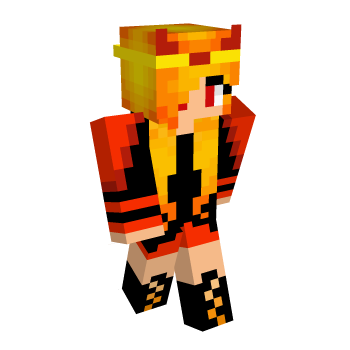 Princess Nether Minecraft Skin