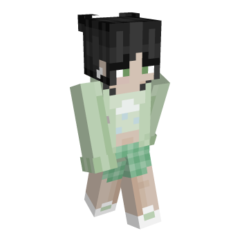 Hair Girl Minecraft Skin
