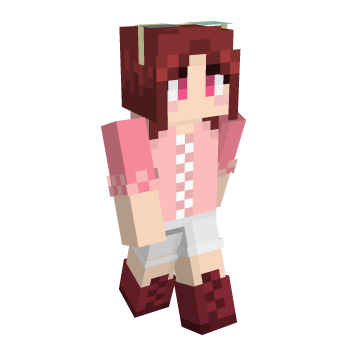 Red Hair Girl Minecraft Skin