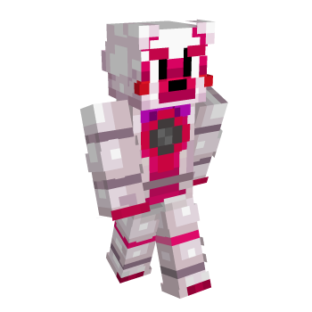 Five Nights At Freddys Funtime Foxy Minecraft Skin