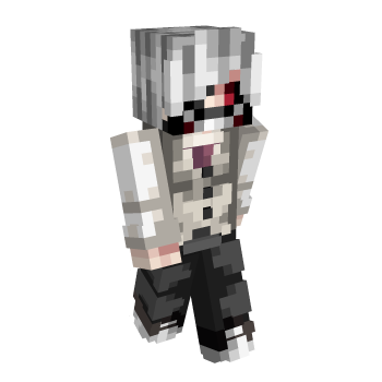 Anime Tokyo Ghoul Minecraft Skin