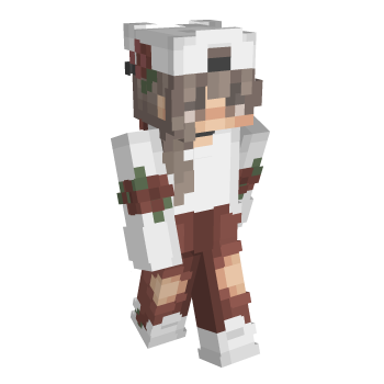 Red Girl Minecraft Skin