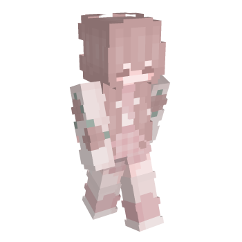 Cute Pink Minecraft Skin