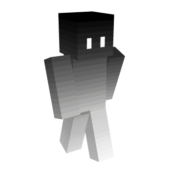 White Grey Minecraft Skin - Laby