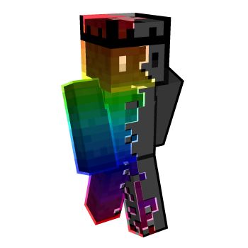 Rainbow Minecraft Skin