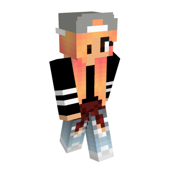Hipster Cute Minecraft Skin