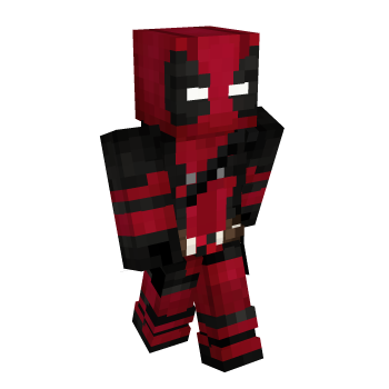Deadpool Minecraft Skin