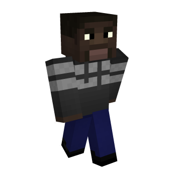 Casual Grey Minecraft Skin