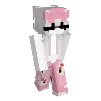 Girl Egirl Minecraft Skin
