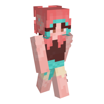 Cute Niki Nihachu Minecraft Skin